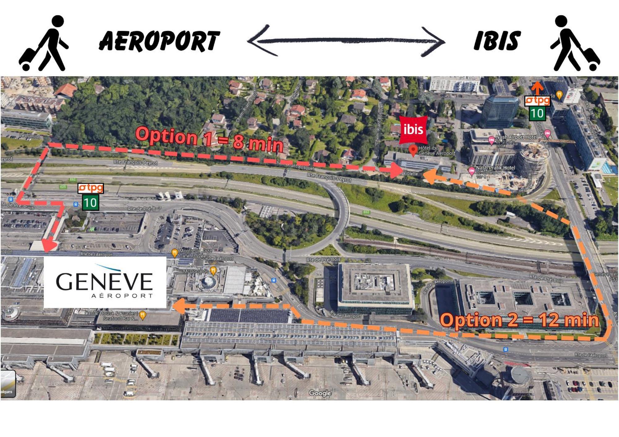 Ibis Geneve Aeroport Hotel Екстериор снимка
